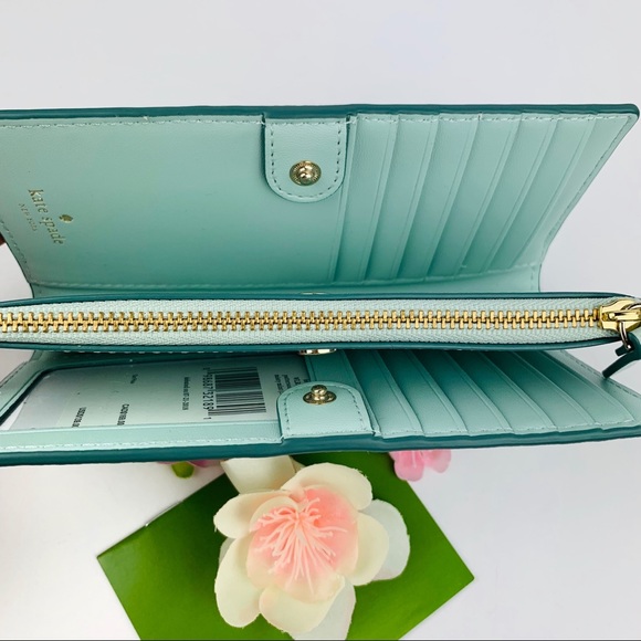 🌸Kate Spade Misty Mint Wallet | Patterson Drive - Picture 3 of 8